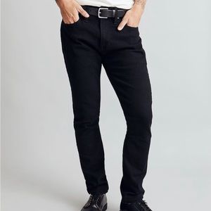 Madewell Athletic Slim Jeans in Black Wash Size 28/32